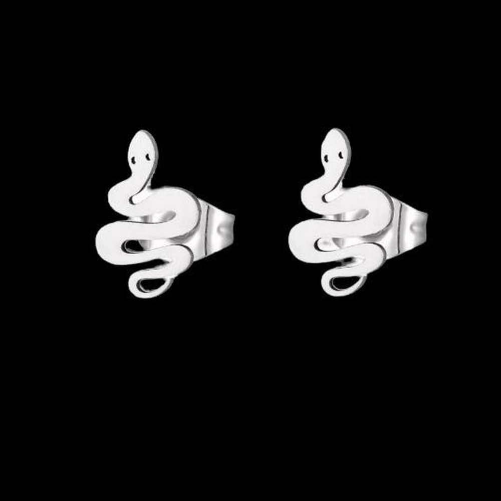 Stainless Steel Snake Studs